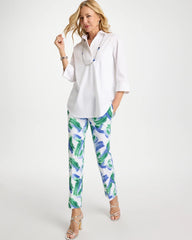 Brigitte™ Straight Whisp Crop Amparo Blue - Chico's