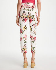 Brigitte™ Slim Mari Bloom Crop Hot Honeysuckle - Chico's