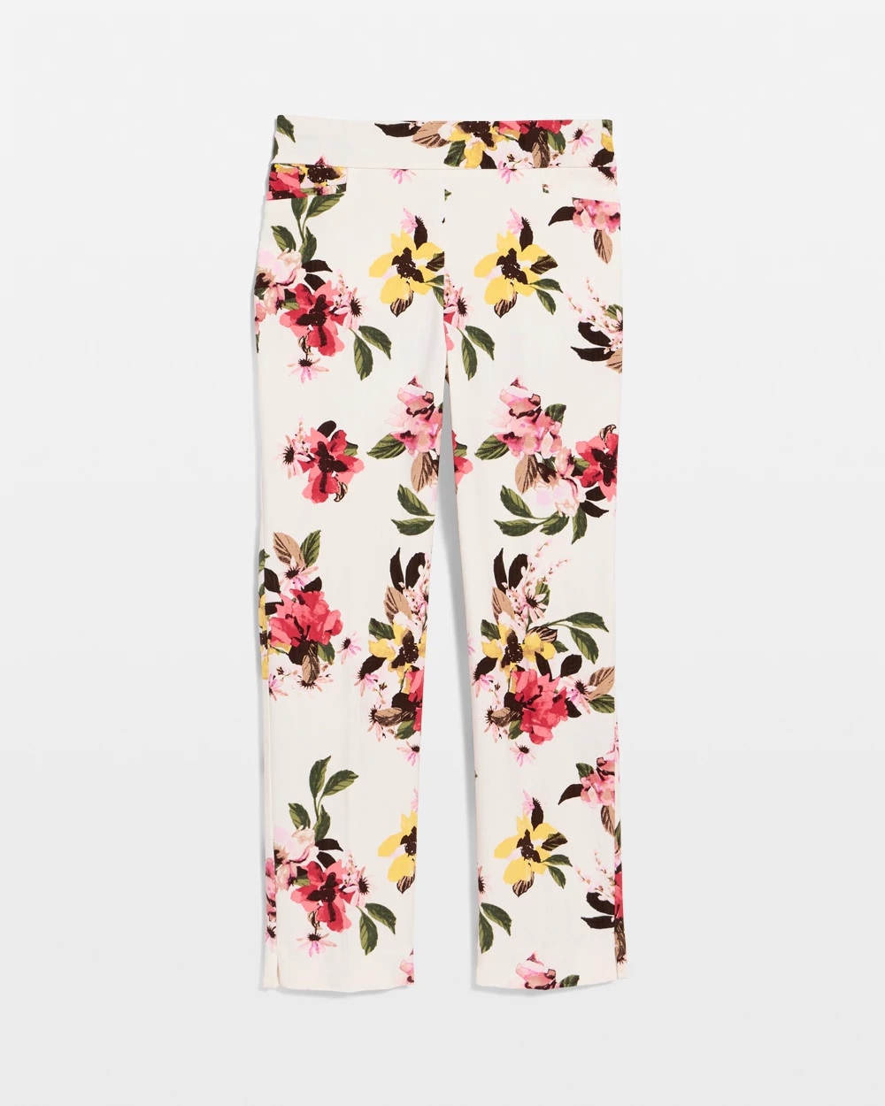 Brigitte™ Slim Mari Bloom Crop Hot Honeysuckle - Chico's