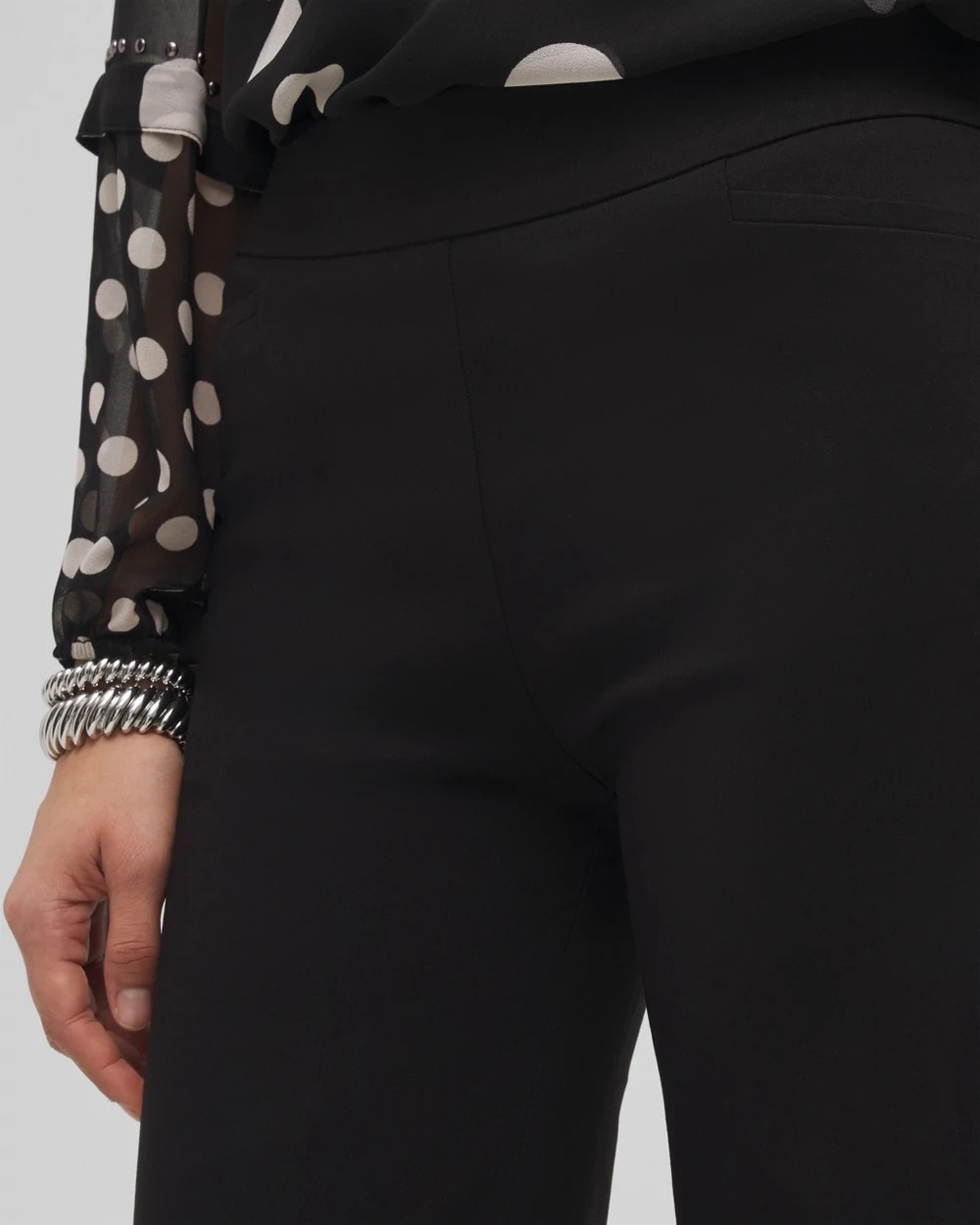 Brigitte™ Slim Wide-Leg Pants Black - Chico's