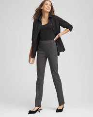 Brigitte™ Slim Full-Length Pants Graphite Heather Gray - Chico's