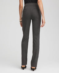 Brigitte™ Slim Full-Length Pants Graphite Heather Gray - Chico's