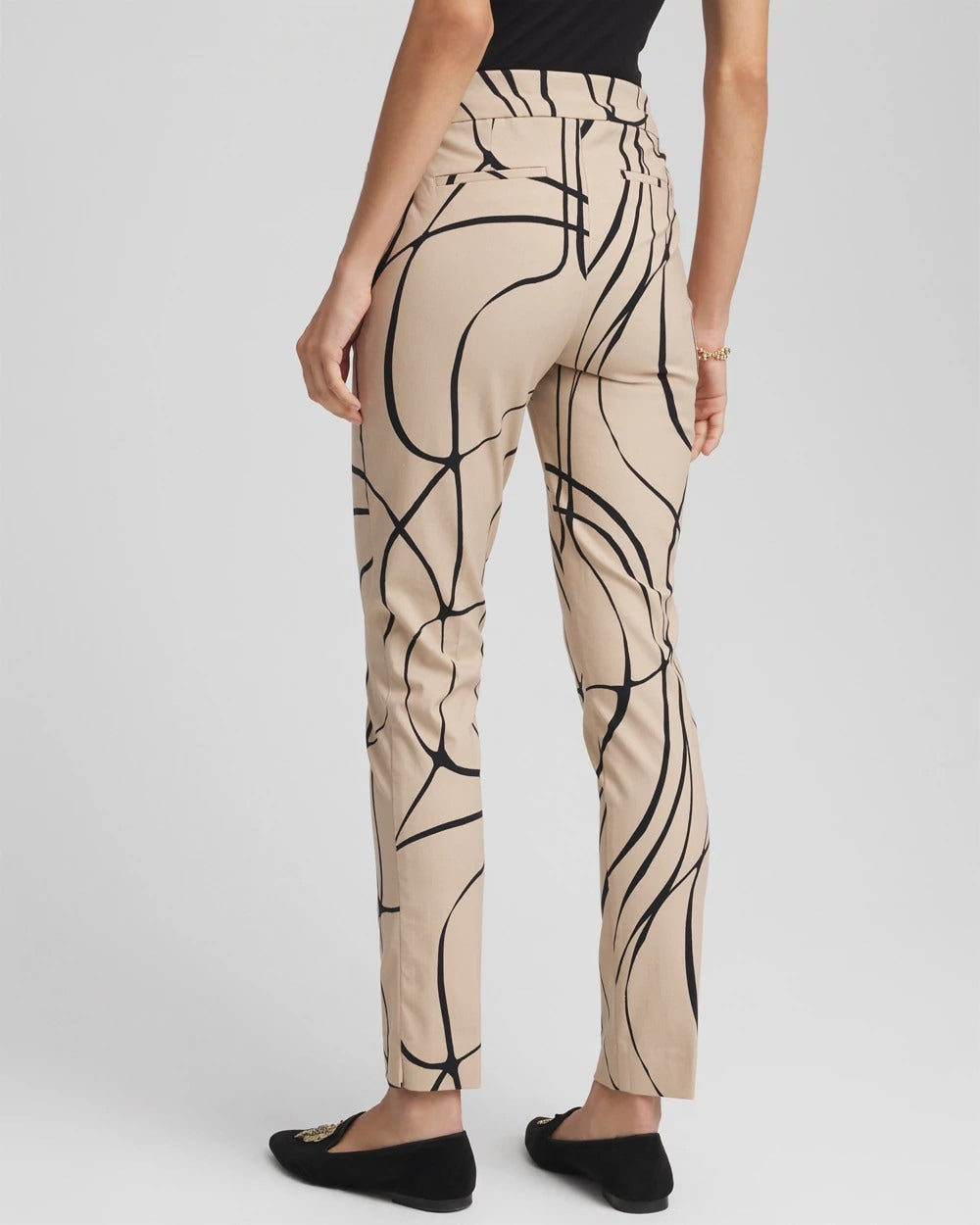 Brigitte™ Golden Leaf  Slim Ankle Pants Champagne Fizz - Chico's
