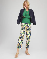 Emme Straight Mod Cropped Pants Alabaster - Chico's
