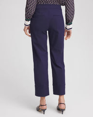 Emme Sailor Straight Crops Passport Blue - Chico's