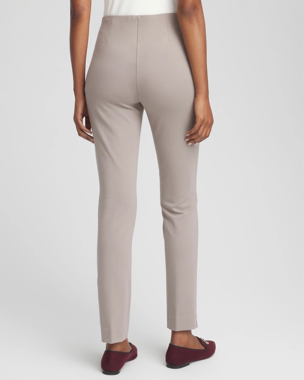 Juliet Slim Trim Detail Ankle Pants Rocky Mountain - Chico's