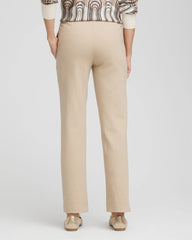Juliet Straight Ankle Pants Taupe Heather - Chico's