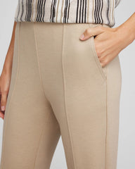 Juliet Straight Ankle Pants Taupe Heather - Chico's