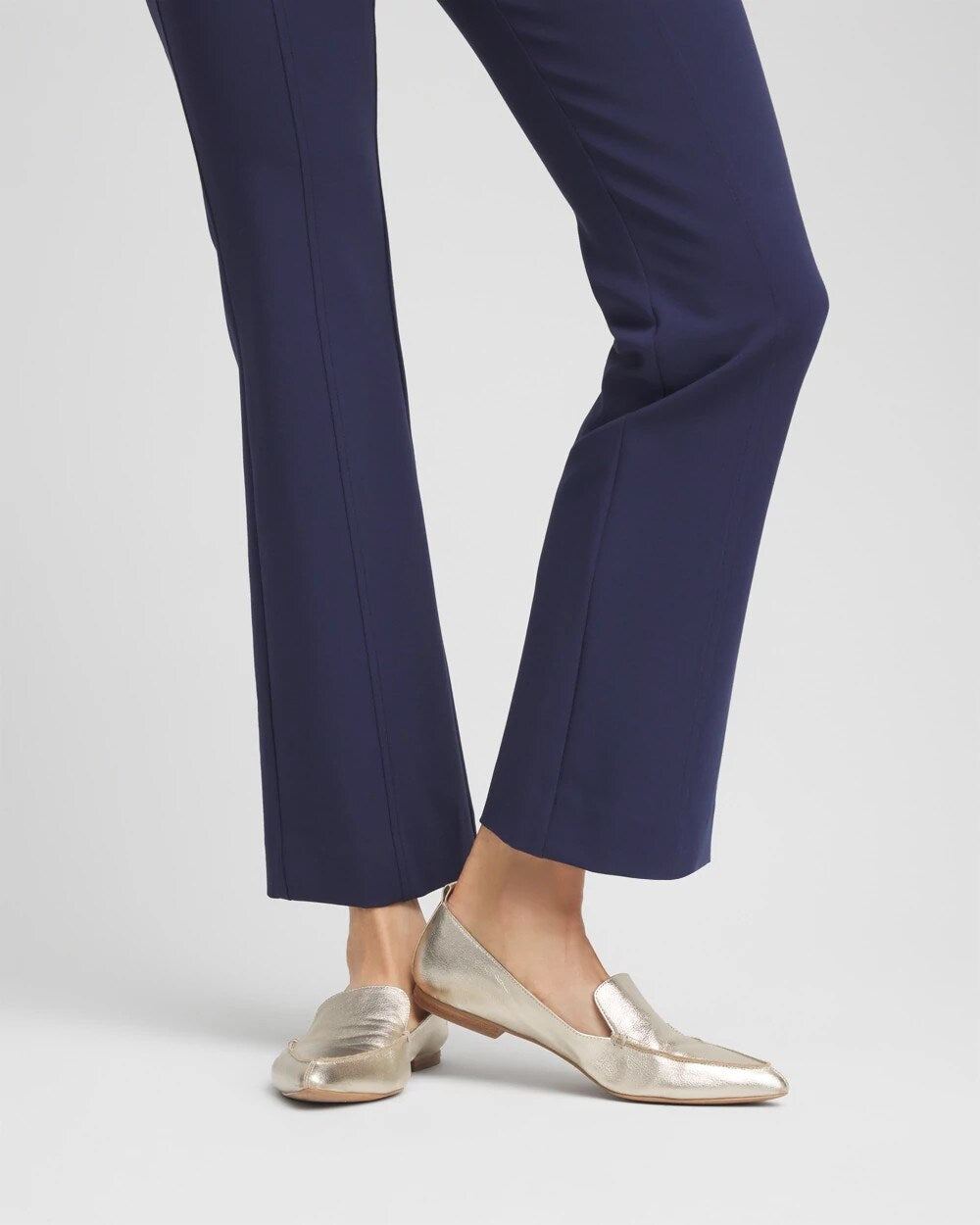 Lightweight Juliet Kick Flare Pants Passport Blue - Chico's