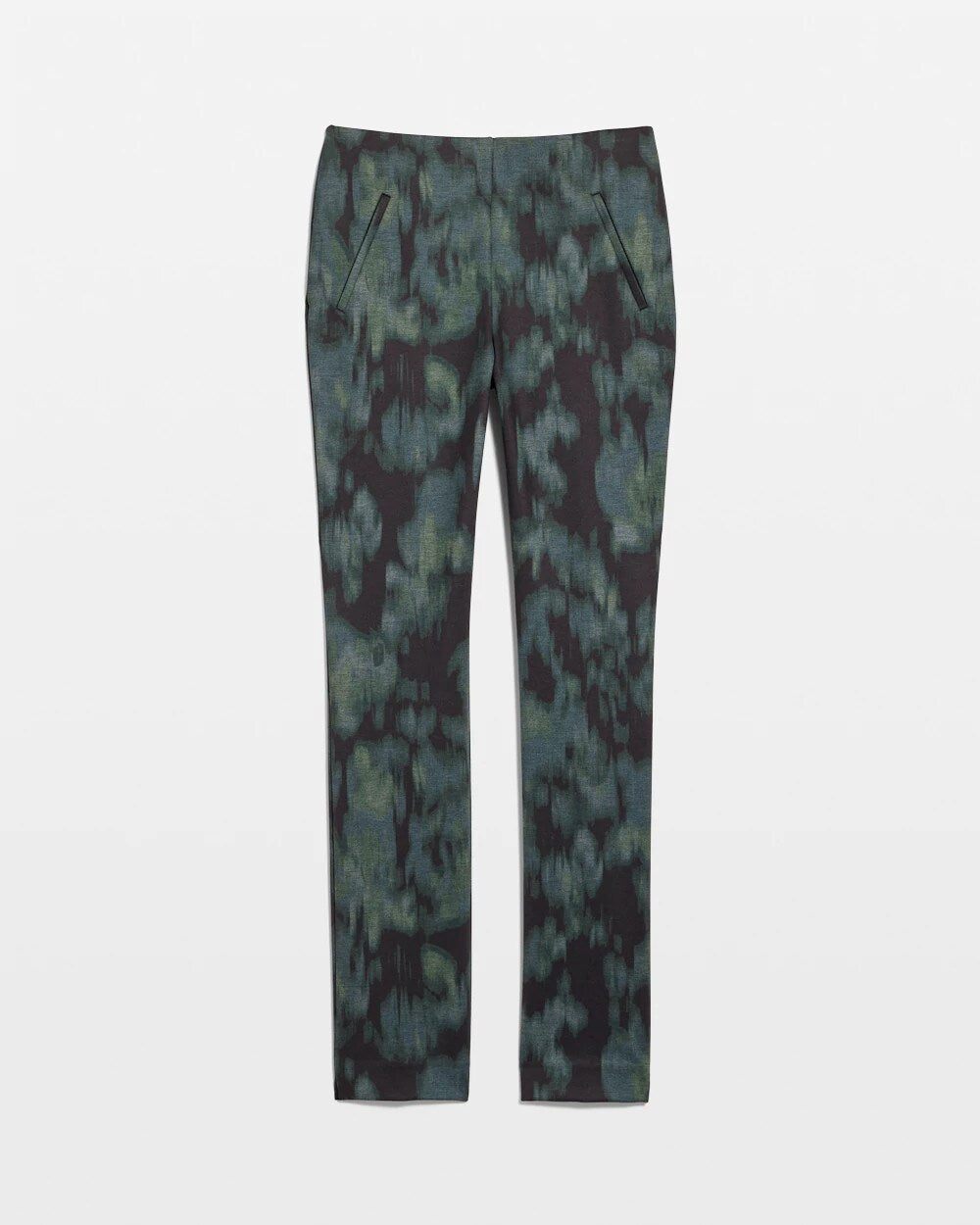 Brinkly Blur Juliet Slim Ankle Pants Black - Chico's