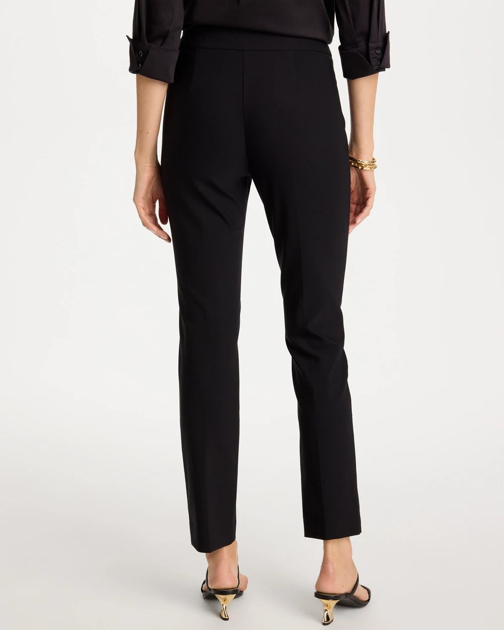 Juliet Bi-Stretch Slim Ankle Pants Black - Chico's