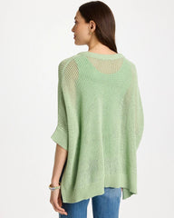 Avocado Artistry Open Knit Poncho Avocado Artistry - Chico's