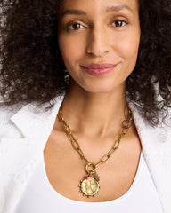 Cancer Zodiac Charm Pendant Mixed Metals - Chico's