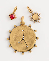 Cancer Zodiac Charm Pendant Mixed Metals - Chico's