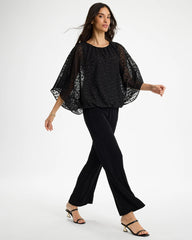Travelers™ Bubble Hem Top Travelers Black - Chico's