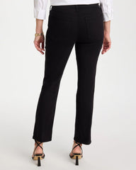 Pull-On Straight Jeans Black - Chico's