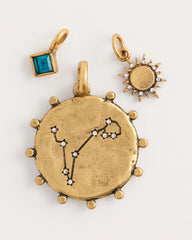 Pisces Zodiac Charm Pendant Mixed Metals - Chico's