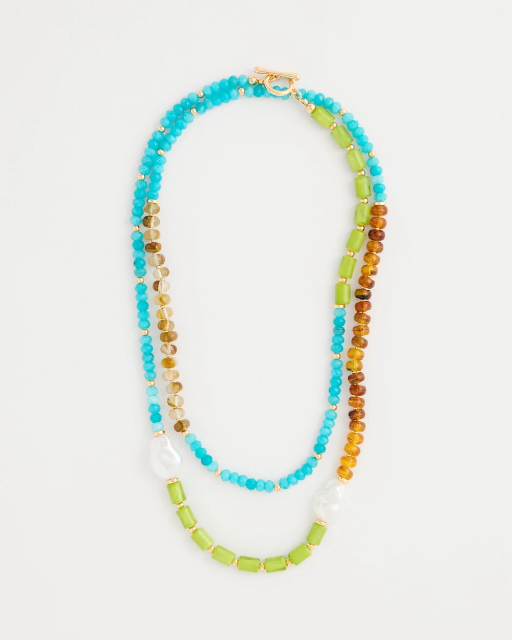 Resin Single-Strand Necklace Multi - Chico's