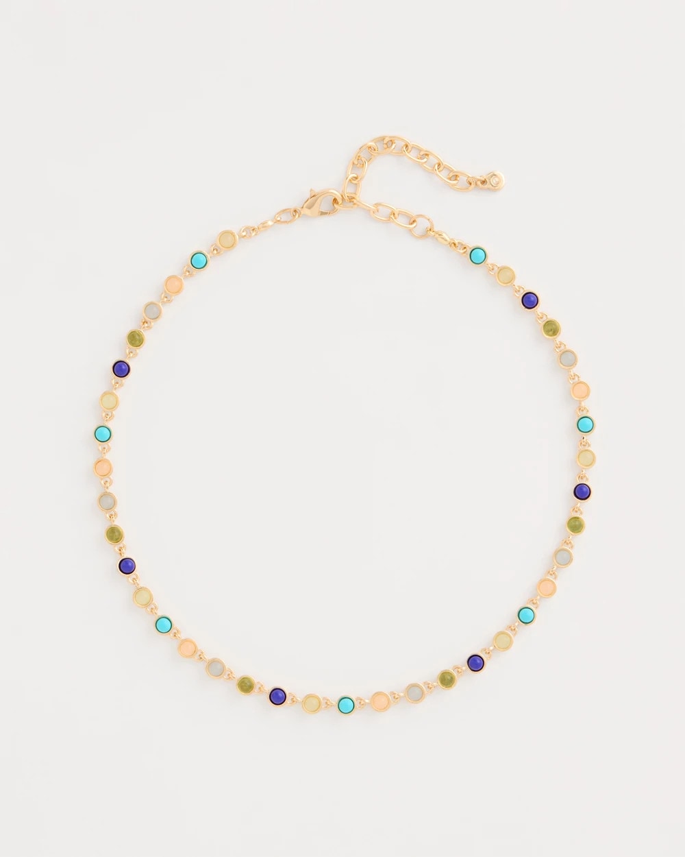 Multi-Color Tennis Necklace Multi - Chico's