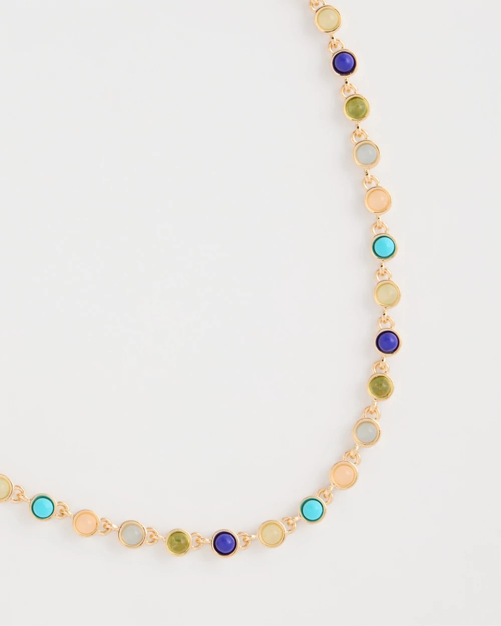 Multi-Color Tennis Necklace Multi - Chico's