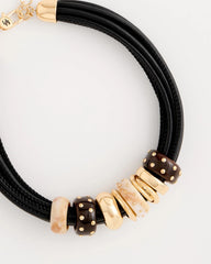 Embellished Rings Corded Necklace Neutral - Chico's