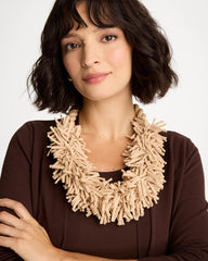 Chico's x Romi Hollr Collr Necklace Beige - Chico's