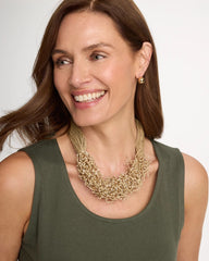 Chico's x Romi Spider Necklace Neutral - Chico's