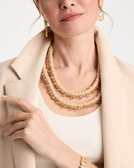 Chico's x Romi Casper Necklace Beige - Chico's