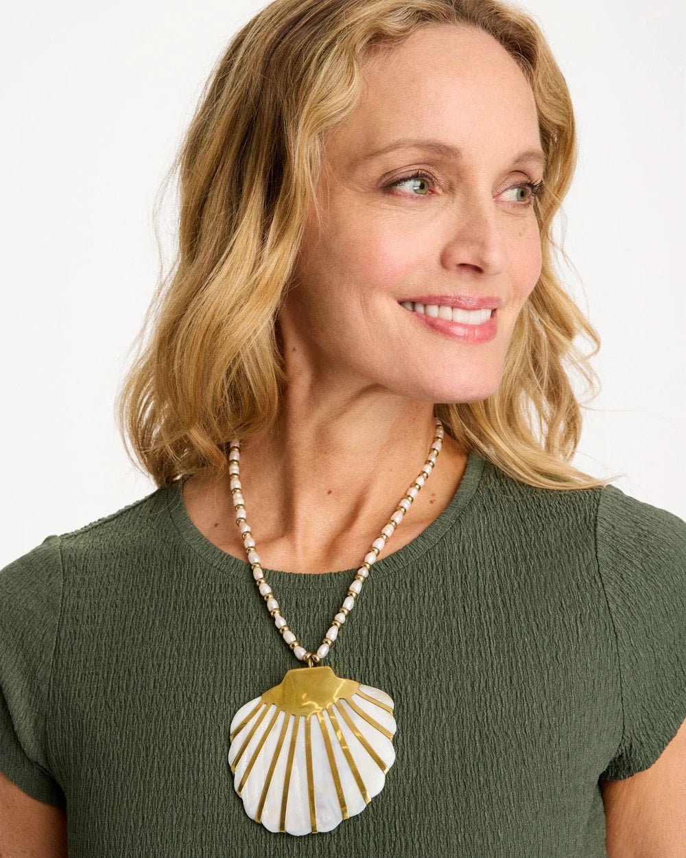 Chico's x Romi Starboard Necklace Neutral - Chico's