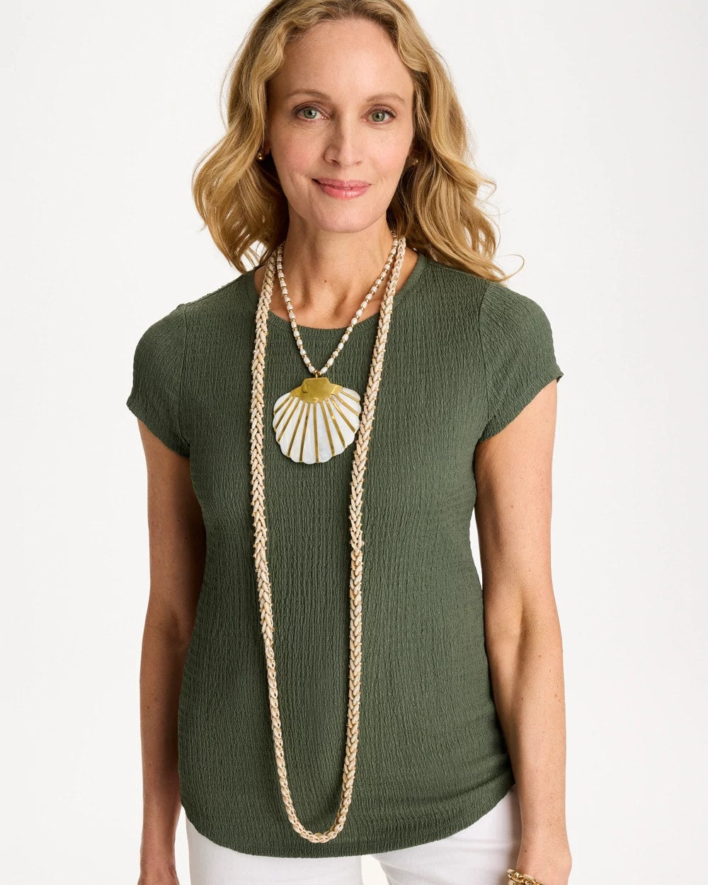 Chico's x Romi Starboard Necklace Neutral - Chico's