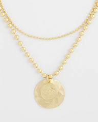 Short Gold Ball Chain Pendant Gold - Chico's