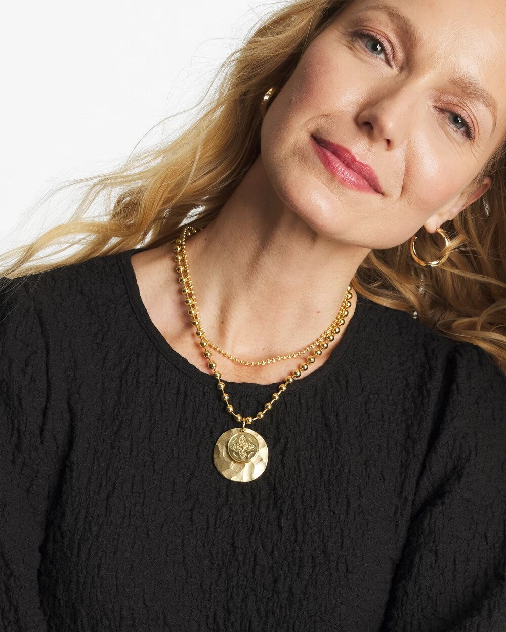 Short Gold Ball Chain Pendant Gold - Chico's