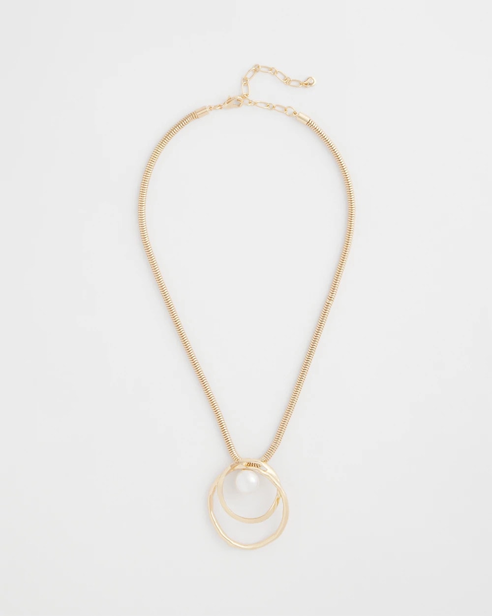Pearl and Gold Pendant Pearl - Chico's