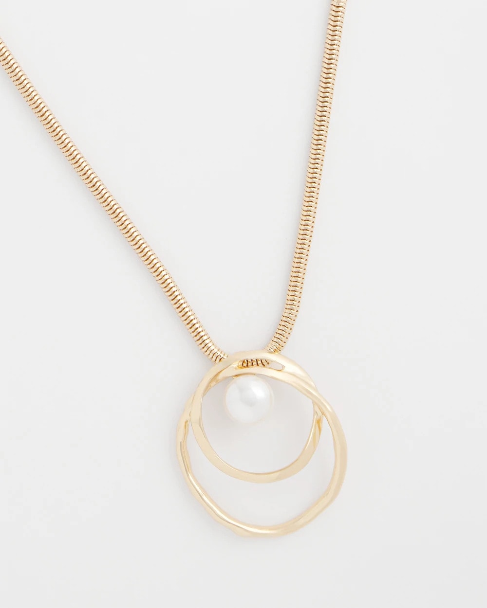 Pearl and Gold Pendant Pearl - Chico's