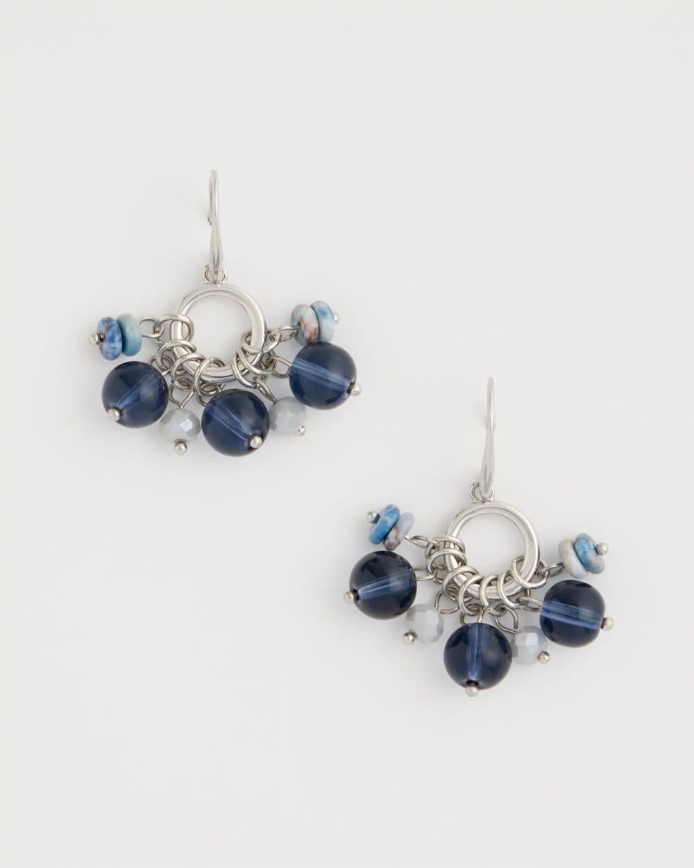 Sodalite Siren Cluster Earrings Blue - Chico's