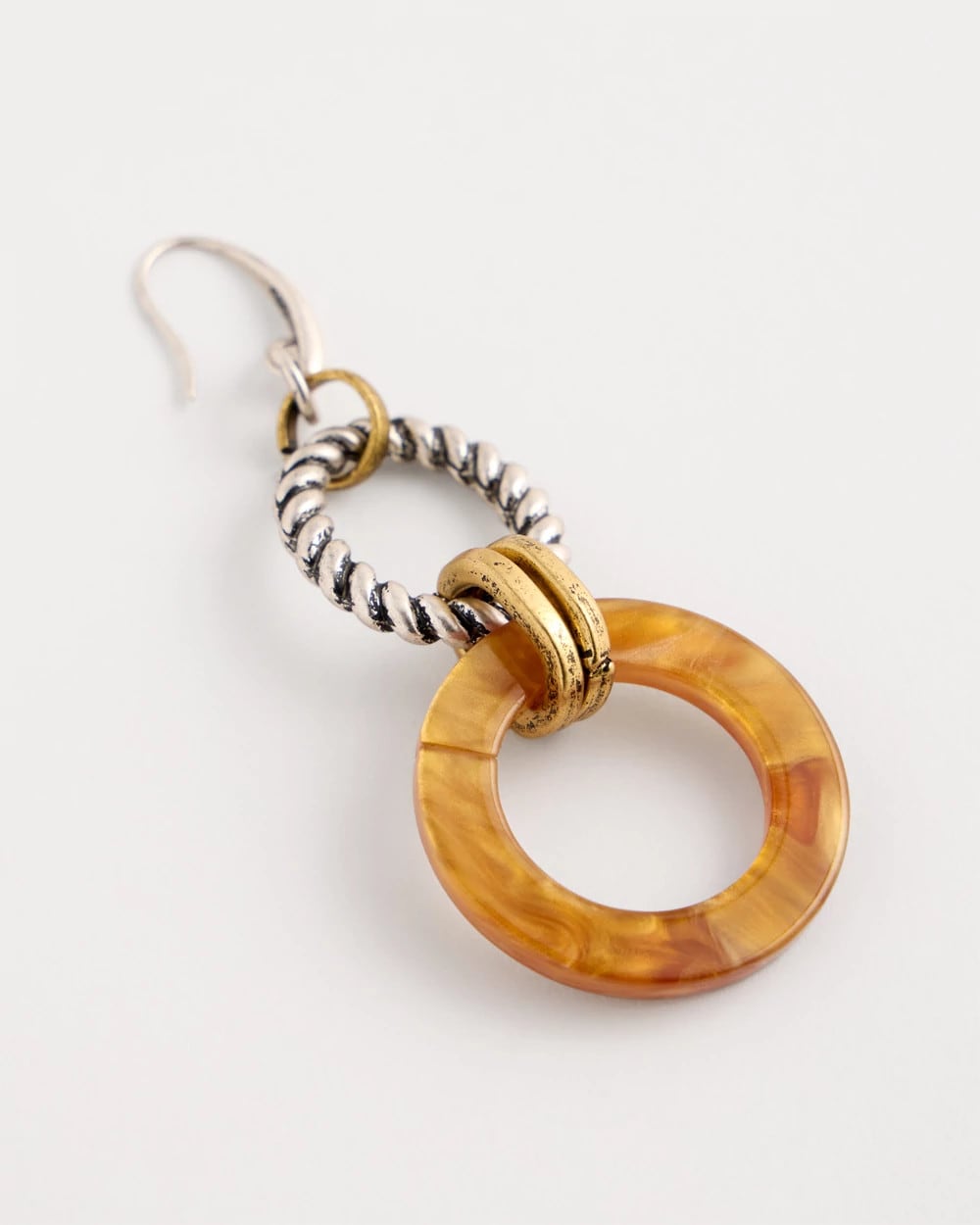 Linked Resin Drop Earrings Neutral - Chico's
