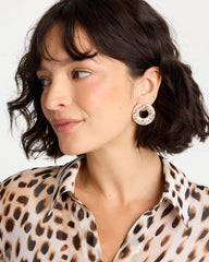 Embellished Neutral Stud Earrings Neutral - Chico's