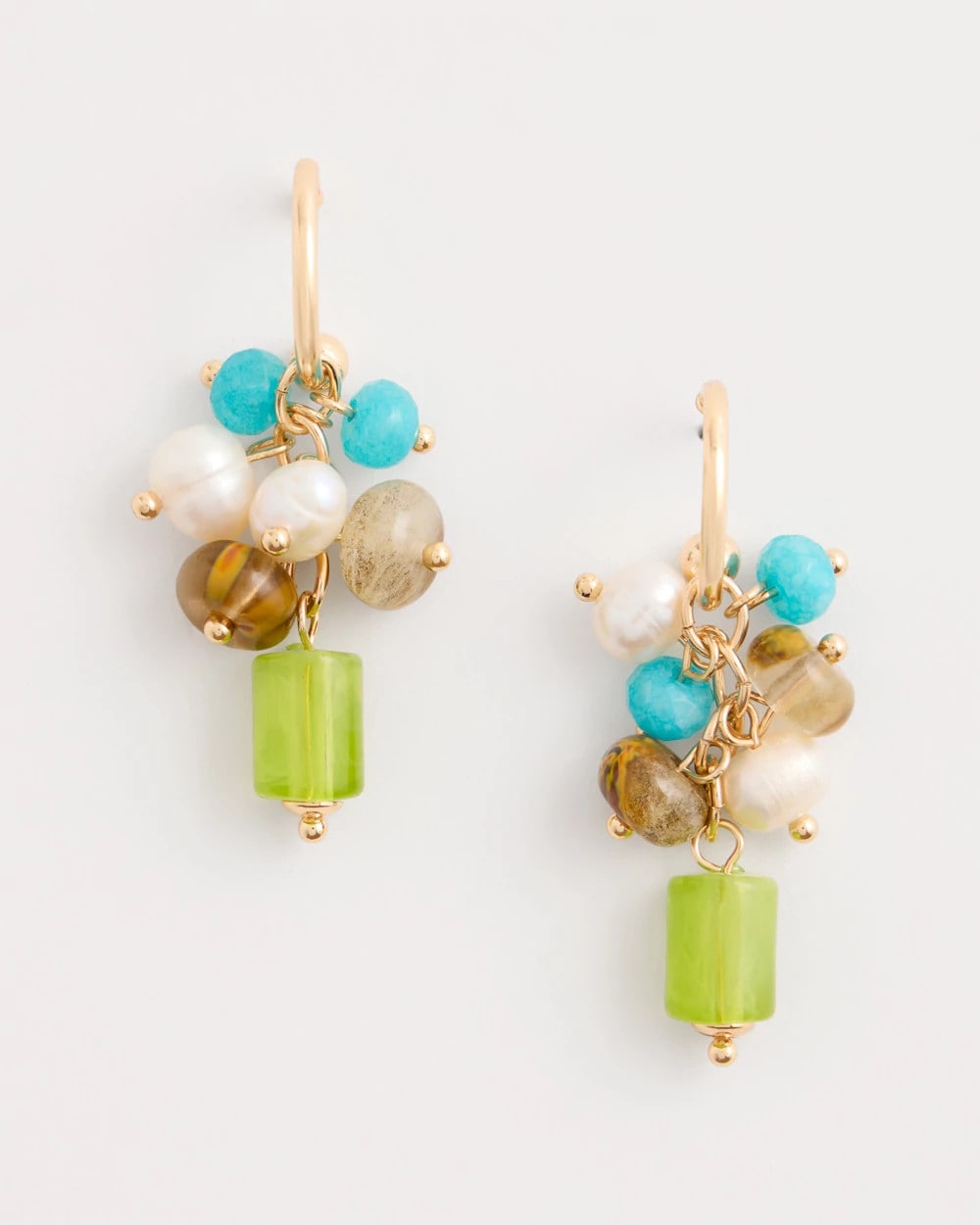 Multi-Colored Cluster Earrings Multi - Chico's