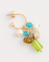 Multi-Colored Cluster Earrings Multi - Chico's