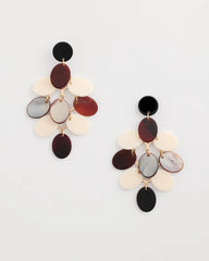 Neutral Resin Chandelier Earrings Neutral - Chico's