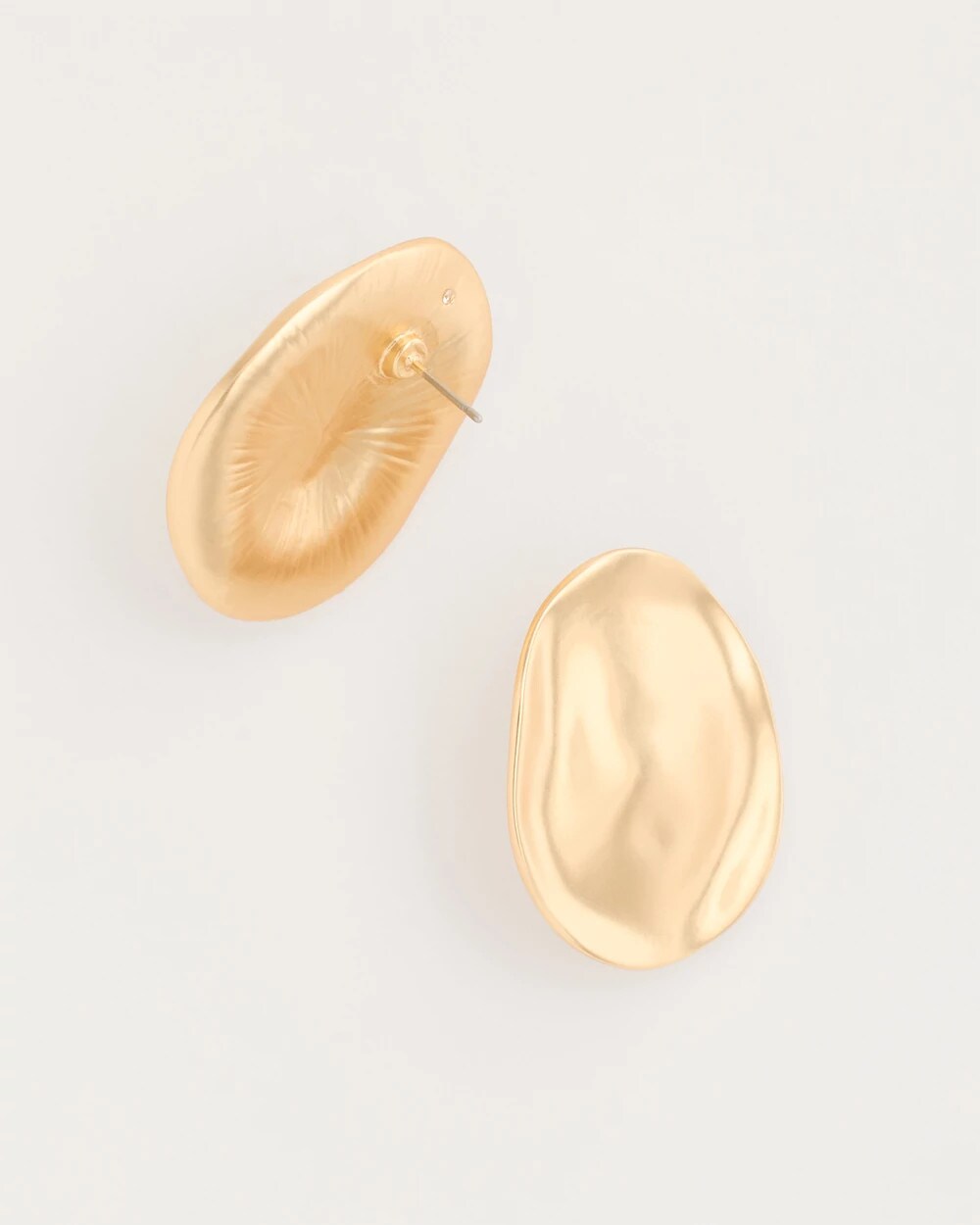Golden Stud Earrings Gold - Chico's