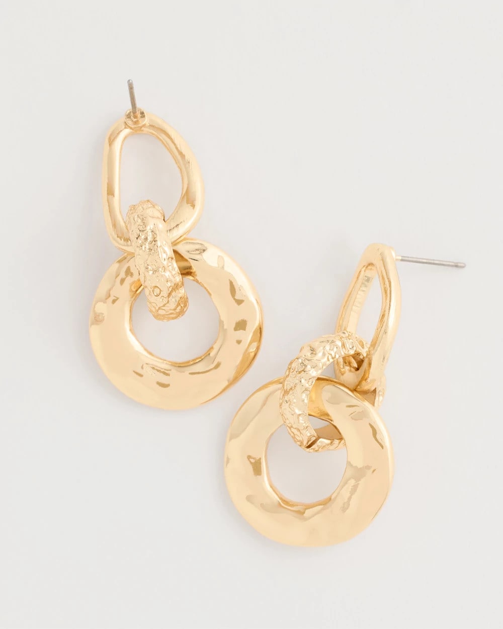 Golden Link Drop Earrings Gold - Chico's