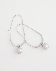 Silver Bead Threader Earrings Silver - Chico's