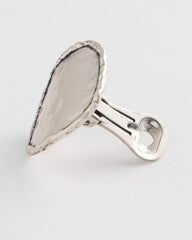 No Droop™ Silver Tone Clip-On Earrings Silver - Chico's