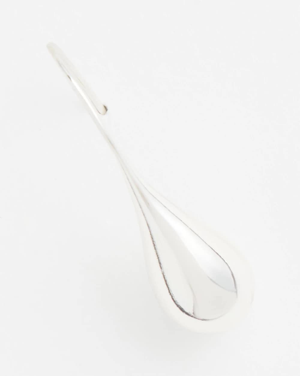 No Droop™ Silver Tone Teardrop Threader Earrings Silver - Chico's