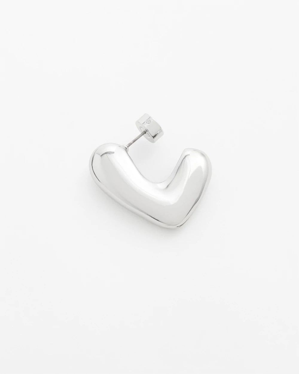 No Droop® Silver Tone Mini Hoops Silver - Chico's