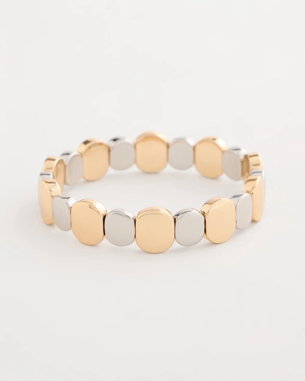 Mixed Metals Glam Stretch Bracelet Mixed Metals - Chico's
