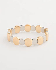 Mixed Metals Glam Stretch Bracelet Mixed Metals - Chico's