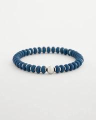 Navy Round Stretch Bracelet Navy - Chico's