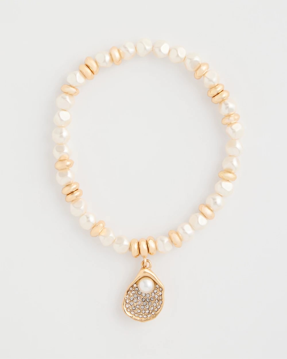 Pearlescent Stretch Charm Bracelet Pearl - Chico's